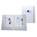 9" x 12" x 0.5" Boardroom Elastic Presentation Folder